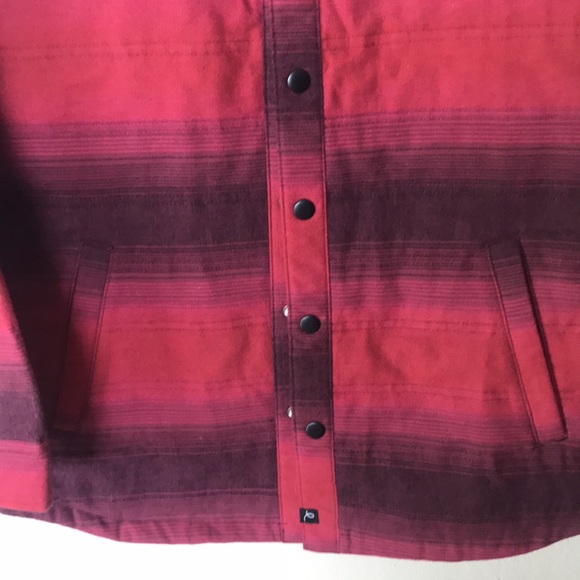 Boys shacket quilted snap up shirt jacket with pockets NEW - Picture 3 of 6